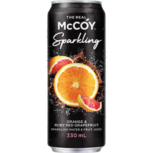 McCoy Sparkling Orange & Ruby Red Grapefruit