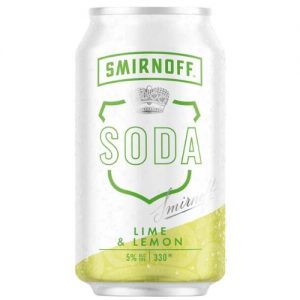 Smirnoff Soda Lime & Lemon 330ml