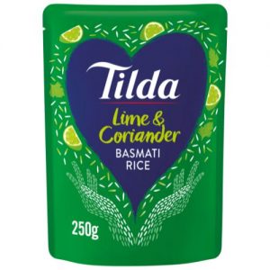 Tilda Lime & Coriander Rice 250g