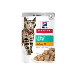 Hills Science Diet Cat Pouches –  Perfect Weight