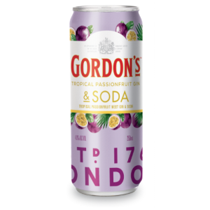 Gordon’s Tropical Passionfruit & Soda