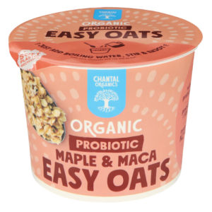 Chantal Organics – Maple & Maca Probiotic Easy Oats