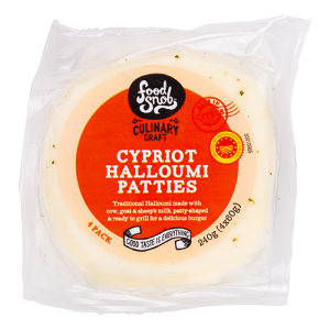 Food Snob Cypriot Halloumi Burger Patties (4x60g)