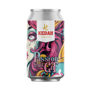 Kedah Cocktails Passionfruit Gin & Tonic 5% RTD