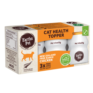 Earthz Pet Cat Health Topper – Free Range Chicken