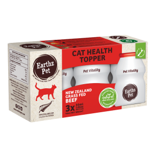 Earthz Pet Cat Health Topper – Grass Fed Beef