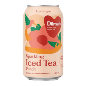 Dilmah Natural Sparkling Iced Tea Peach