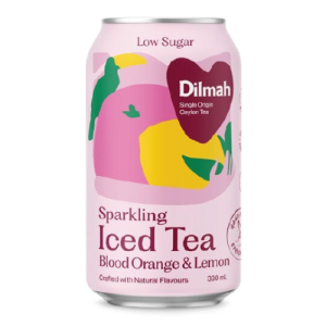 Dilmah Natural Sparkling Iced Tea Blood Orange