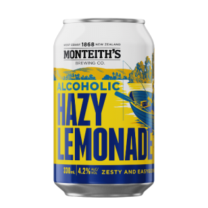 Monteith’s Alcoholic Hazy Lemonade