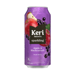 Keri Sparkling Apple & Blackcurrant Fruit Drink 440ml