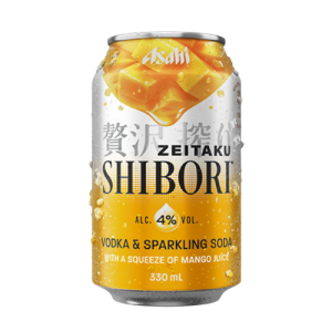 Asahi Shibori Vodka & Sparkling Soda Mango 4% 330ml