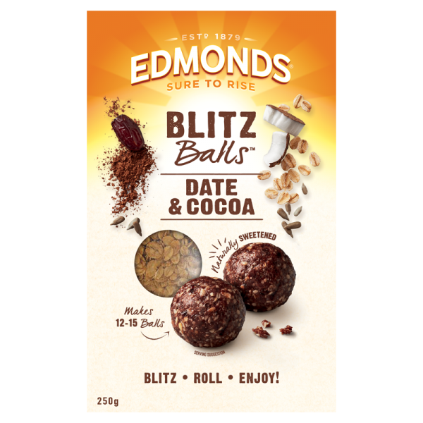 Edmonds Blitz Balls – Date & Cocoa