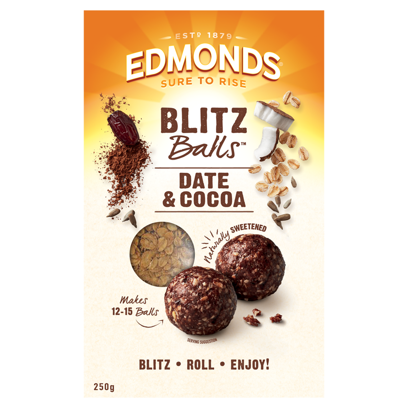 Edmonds Blitz Balls Date & Cocoa Reviews Black Box