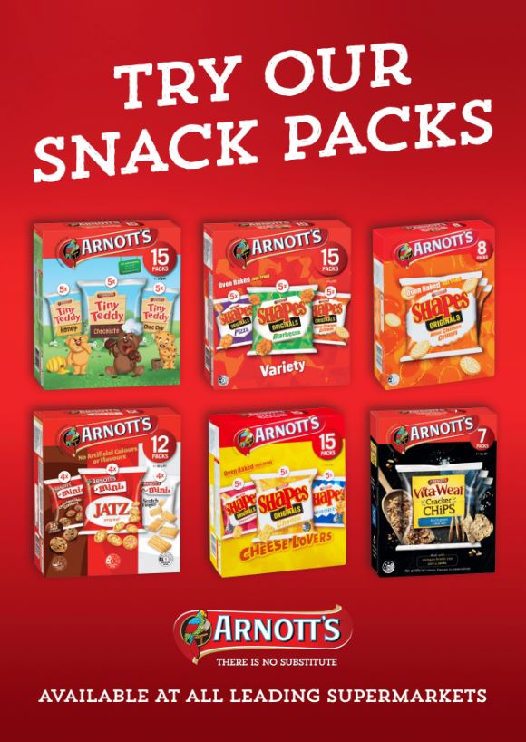 Arnott's Shapes Multipacks - Cheese Lovers Reviews - Black Box