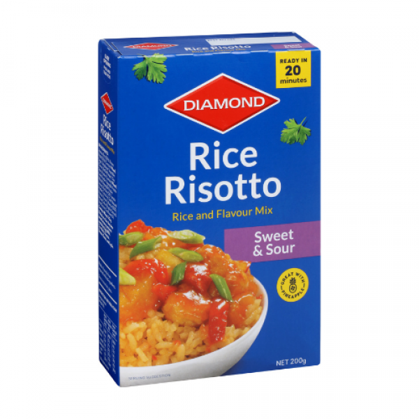 Diamond Rice Risotto Sweet and Sour