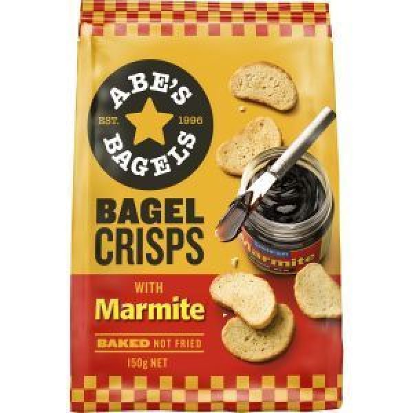 Abes Bagel Crisps Marmite