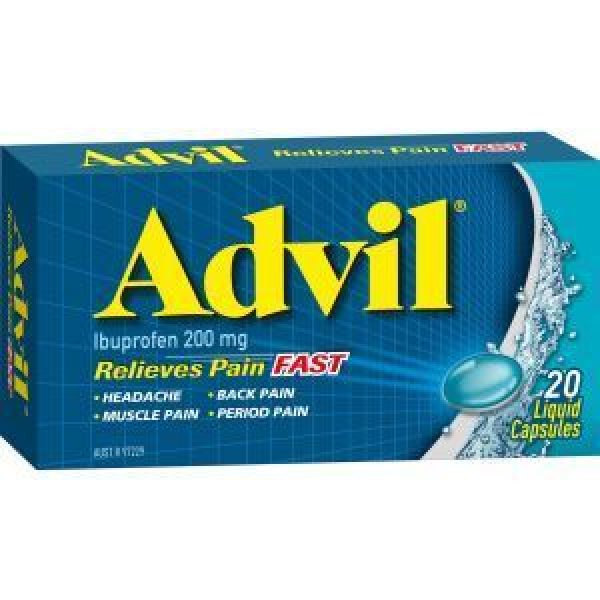 Advil Ibuprofen Liquid Capsules