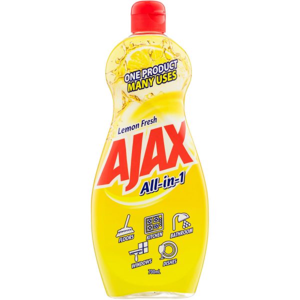 Ajax All In One Liquid Cleaner Lemon Gel