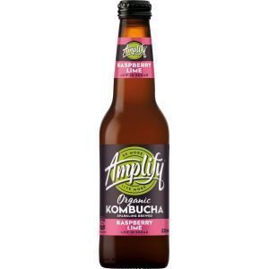 Amplify Kombucha Raspberry Lime