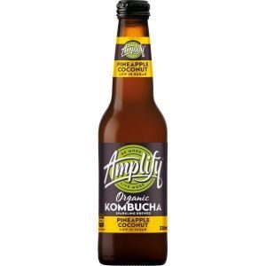 Amplify Organic Kombucha Pineapple Coconut