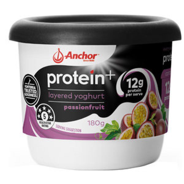 Anchor Protein Plus Yoghurt Single Passionfruit