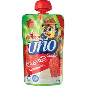 Anchor Uno Yoghurt Pouch Strawberry