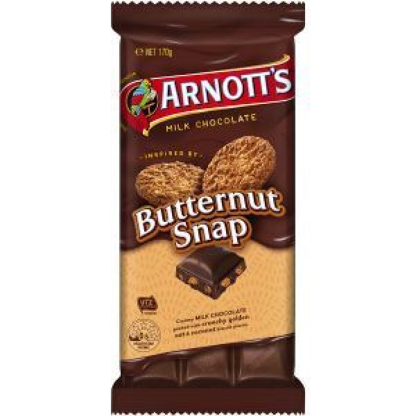 Arnotts Chocolate Block Butternut Snap