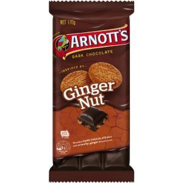 Arnotts Chocolate Block Gingernut