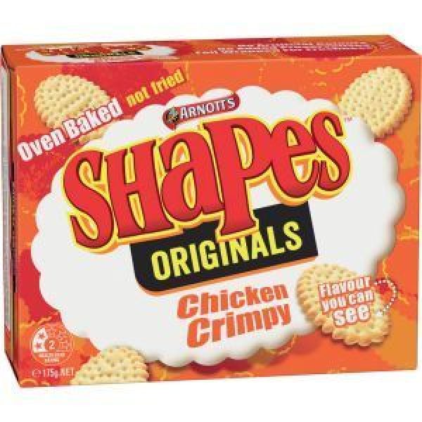 Arnotts Shapes Crackers Chicken Crimpy