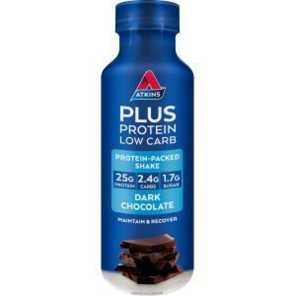 Atkins Plus Protein Shake Dark Chocolate