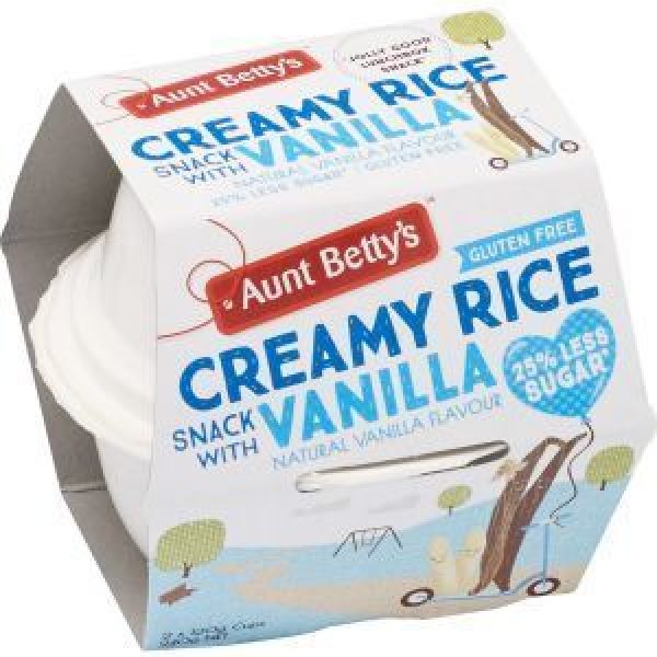 Aunt Bettys Creamed Rice Vanilla 240g