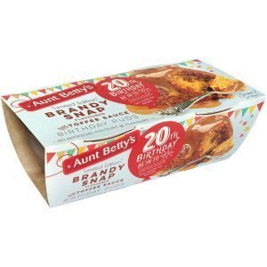 Aunt Bettys Steamed Pudding Brandy Snap 190g