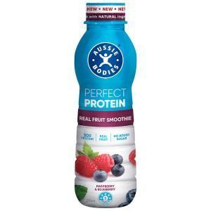 Aussie Bodies Perfect Protein Smoothie Raspberry & Blueberry