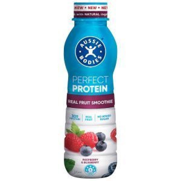 Aussie Bodies Perfect Protein Smoothie Raspberry & Blueberry