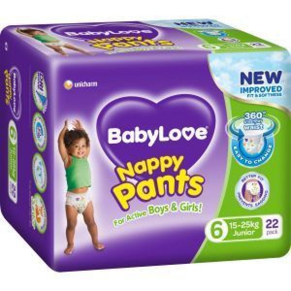 Babylove Nappy Pants Junior