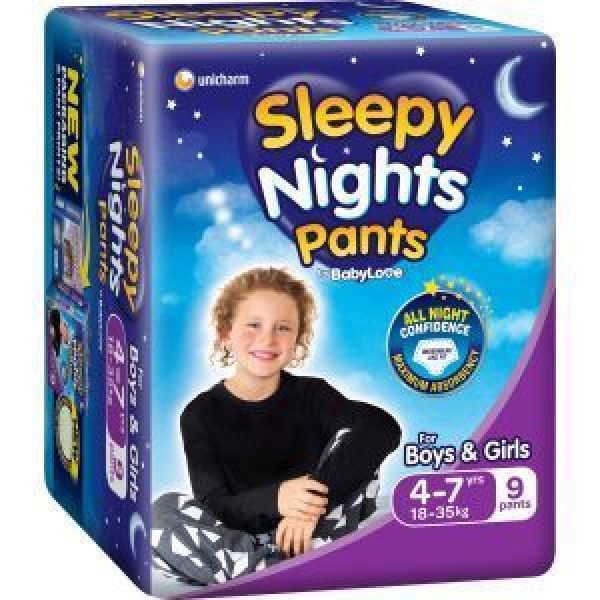 Babylove Sleepynights Bed Wetting Pants 4-7 Years