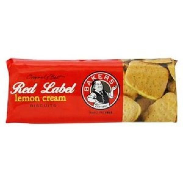 Bakers South African Lemon Cream Biscuits