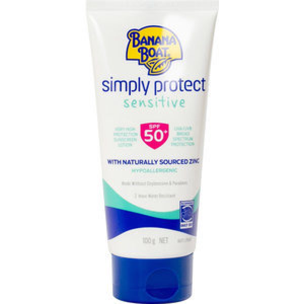 Banana Boat Simply Protect Sunblock Zinc Sensitive Spf50+ Reviews Black Box
