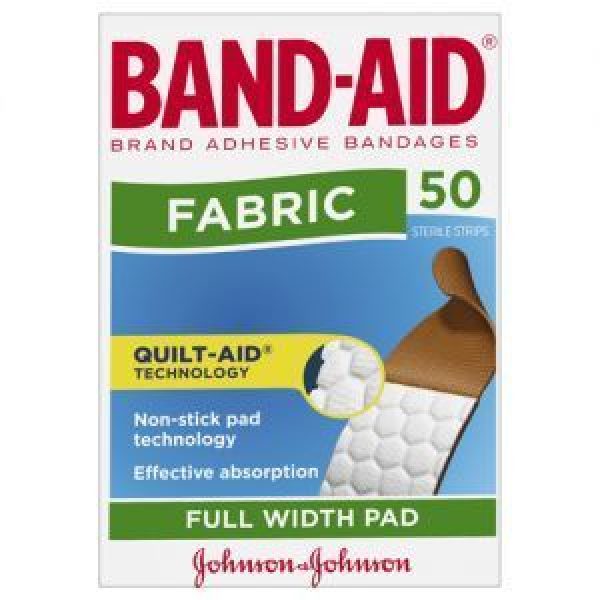 Band Aid Plasters Flex Fabric Strips