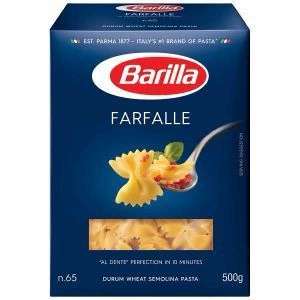 Barilla Pasta Spirals Farfalle