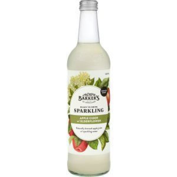 Barkers Fruit Drink Apple Cider & Elderflower