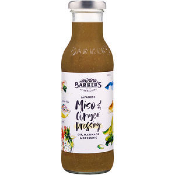 Barkers Miso & Ginger Dressing Reviews Black Box