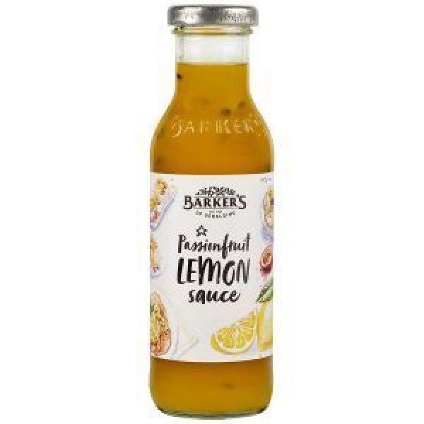 Barkers Passionfruit Lemon Topping