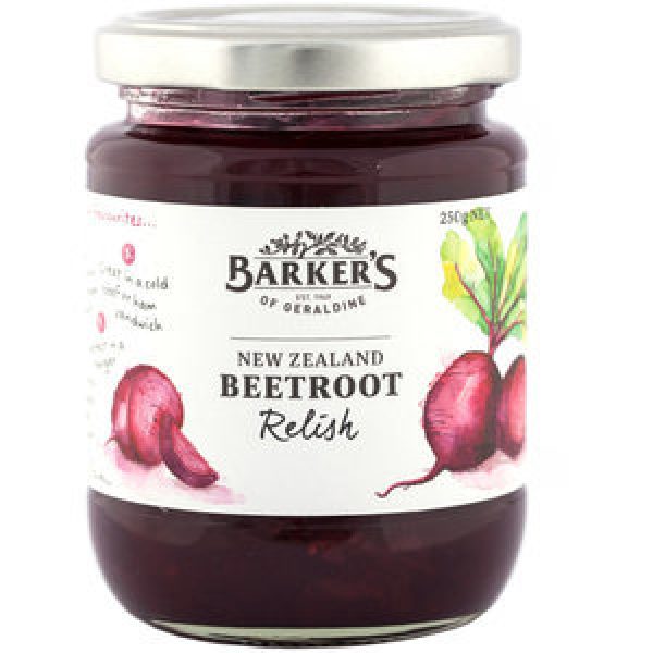 Barkers Relish Nz Beetroot