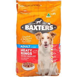 Baxters Dog Food Rings Chicken & Beef