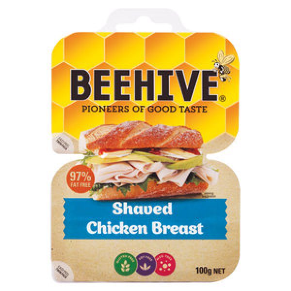 Beehive Chicken Shaved Breast 97% Fat Free