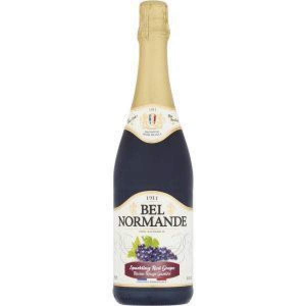 Bel Normande Sparkling Grape Juice Red