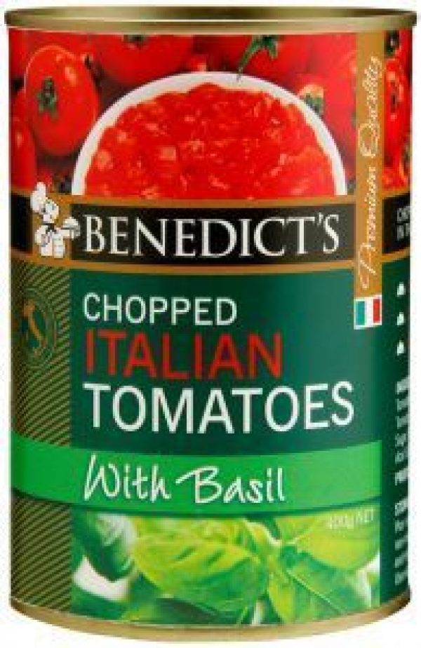 Benedicts Tomatoes Italian Chopped With Basil