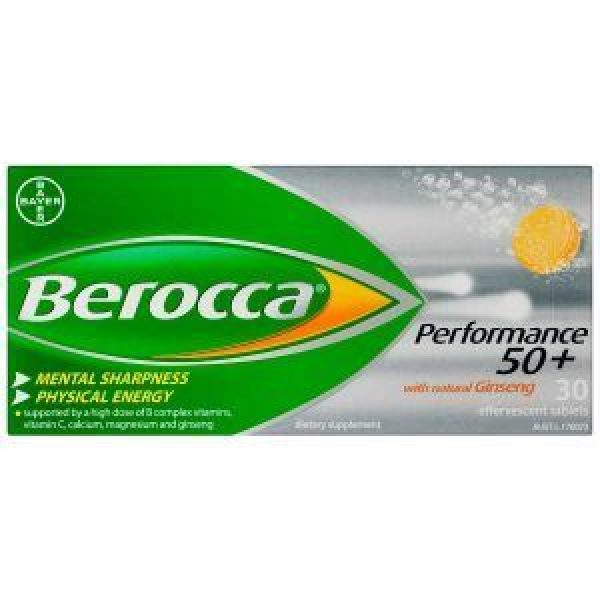 Berocca Focus Senior Multi 50+ Effervescent