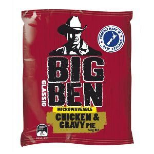 Big Ben Frozen Pie Single Chicken & Gravy